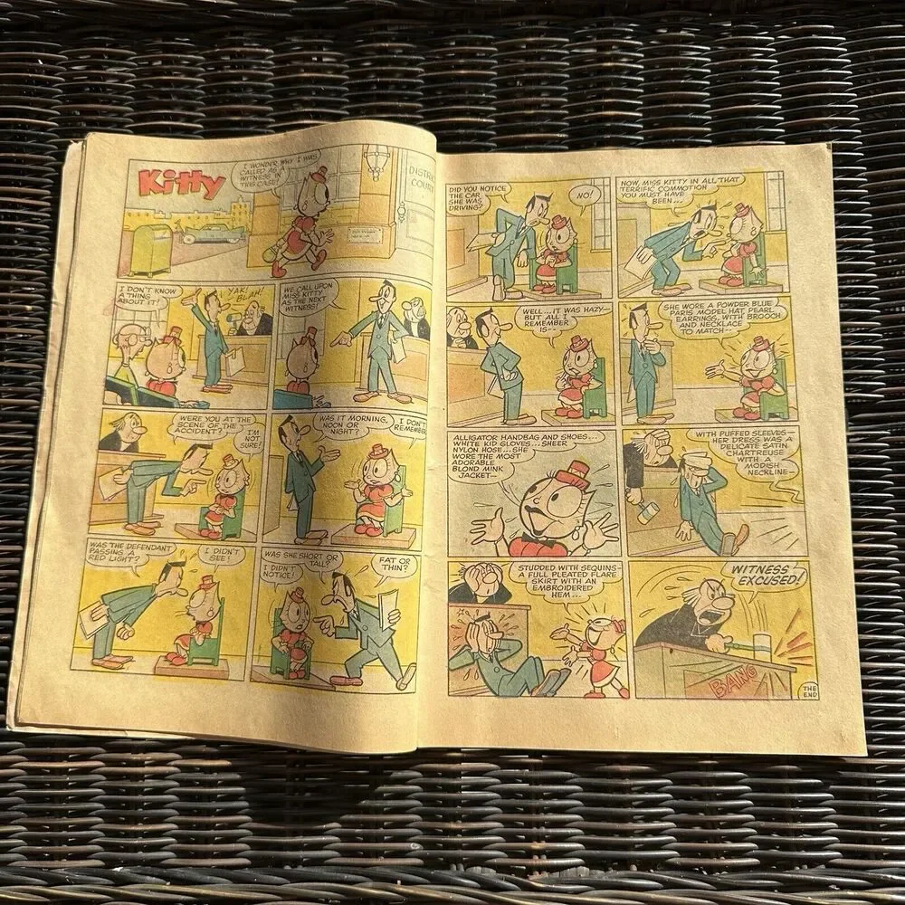 Pat‎ Sullivan Felix the Cat Comic Book #89 The Flying Saucer